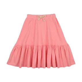 Berry Jersey Drawstring Skirt