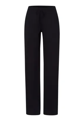 Natural Wear Cotton Drawstring Lounge Pants | Black 78805-019