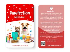 Paw-Fection Gift Cards: The Perfect Present for Pet Lovers