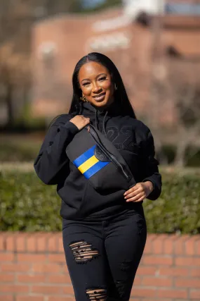 SGRHO Black Canvas Belt Bag