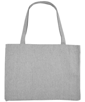 Woven shopping bag (STAU762) | Heather Grey